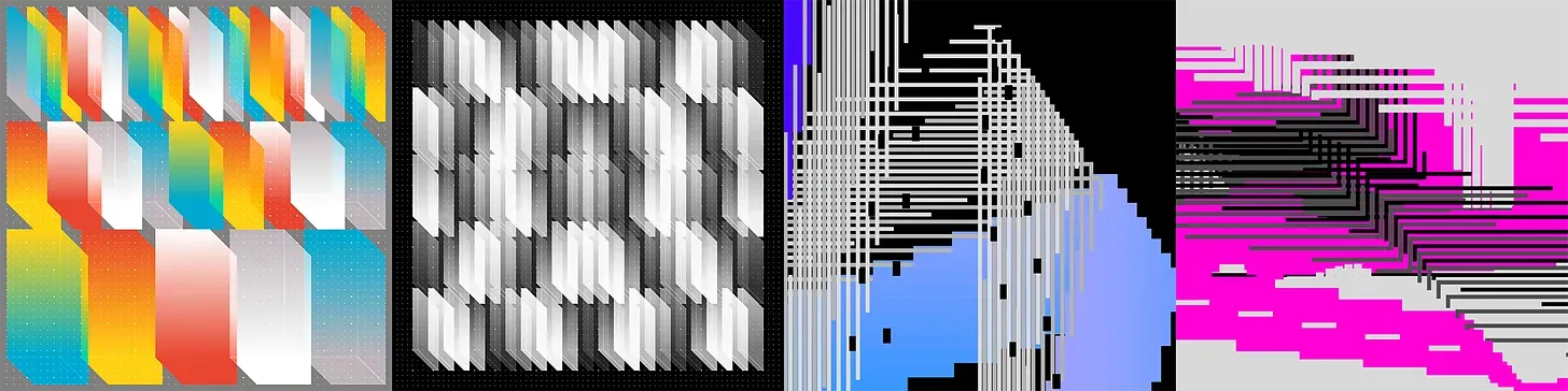 A few examples from Structures and Time Intertwined
